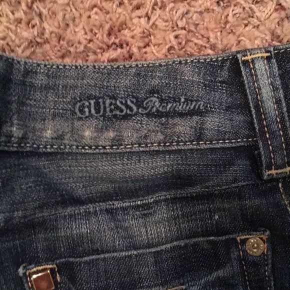 GUESS Jean Mini Skirt - Picture 3 of 3